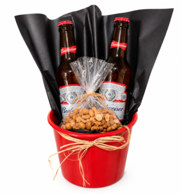 Mini Baldinho Budweiser