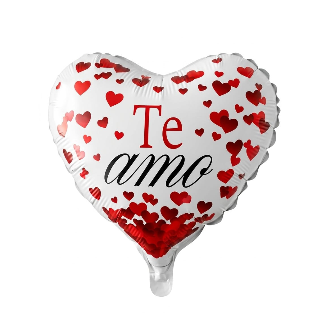 Balão Te amo branco